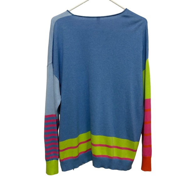 Zaket & Plover Blue Sweater Cashmere and Cotton - Picture 10 of 10